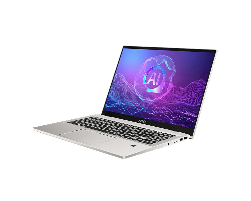 Ноутбук MSI Prestige A16 AI+ A3HMG-083RU Ryzen AI 9 365 32Gb SSD1Tb AMD Radeon 880M 16" OLED UHD+ (3840x2400) Windows 11 Home silver WiFi BT Cam (9S7-159K32-083)