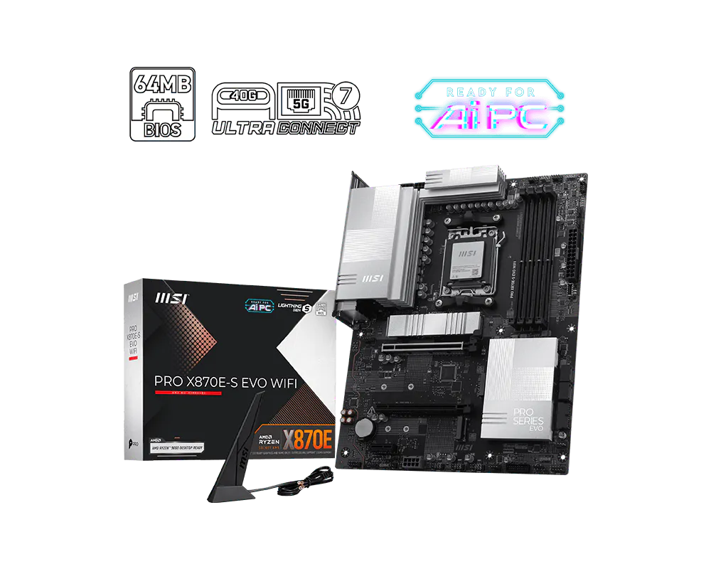 Материнская плата PRO X870E-S EVO WIFI MSI