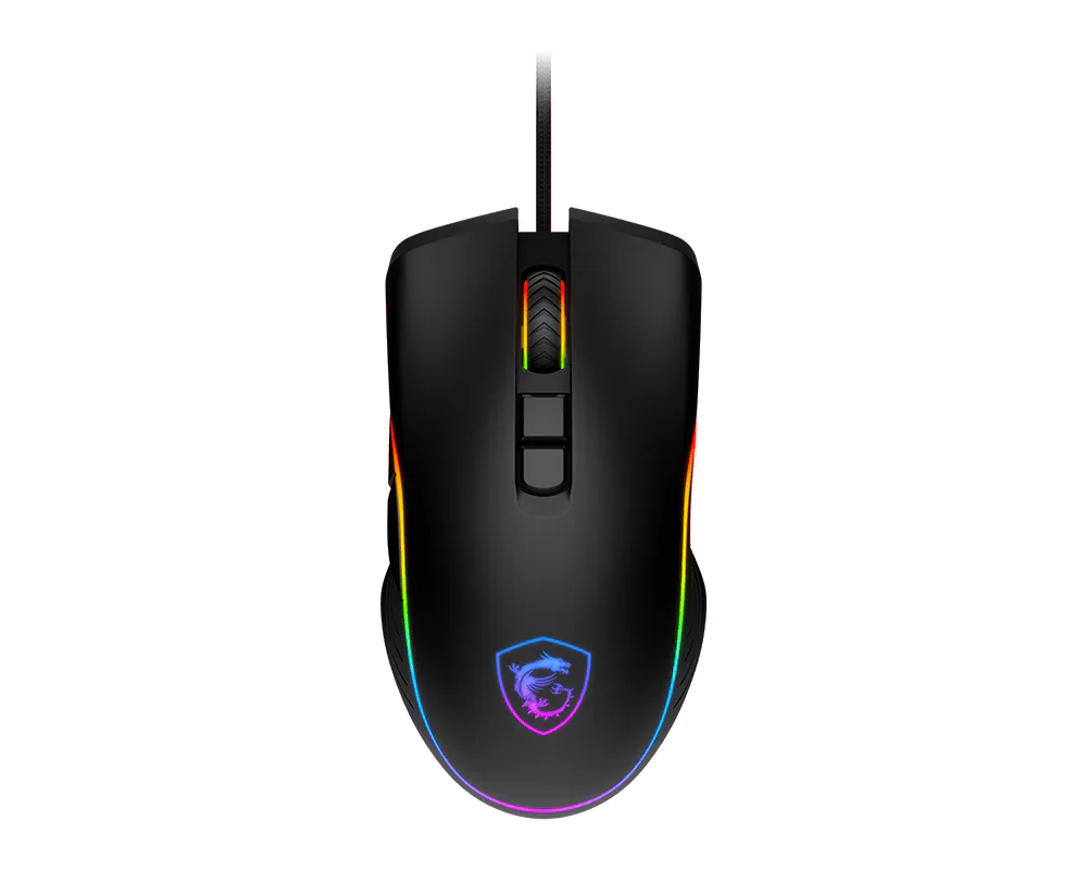 Мышь MSI Forge GM300 черный оптическая 7200dpi USB 6but (S12-0402300-HH9)