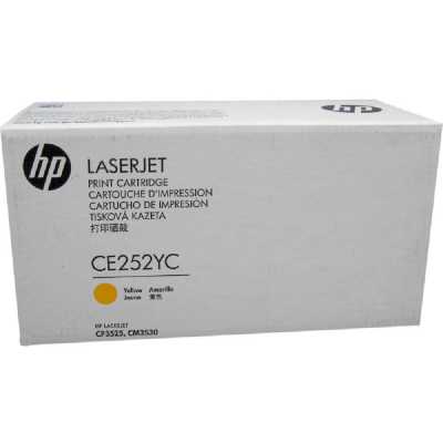 Контрактный картридж HP 504Y лазерный желтый экстраповышенной емкости (7900 стр)