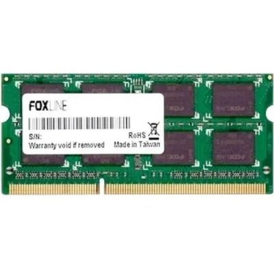 Оперативная память Foxline, DDR4, 16GB (1x16 GB), 3200 MHz, CL22, ECC, SO-DIMM