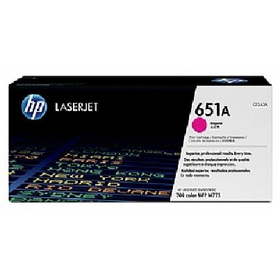 Картридж лазерный HP 651A CE343A пурпурный (16000стр.) для HP LJ 700/775