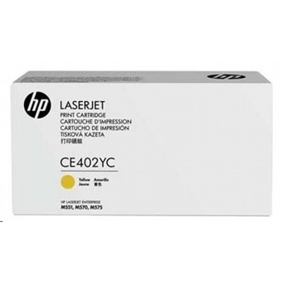 Контрактный картридж HP 507Y лазерный желтый увеличенной емкости (7800 стр)