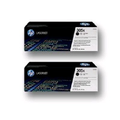 Картридж лазерный HP 305X CE410XD черный x2упак. (24000стр.) для HP CLJ M451