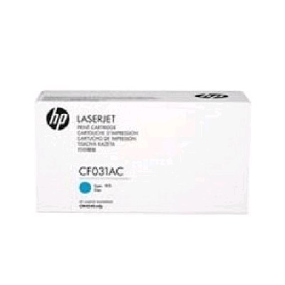 Контрактный картридж HP 646A лазерный голубой (12500 стр)