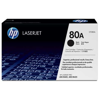 Картридж лазерный HP 80A CF280A черный (2700стр.) для HP LJ Pro M401/M425