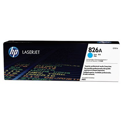Тонер Картридж HP 826A CF311A голубой для HP CLJ Ent M855