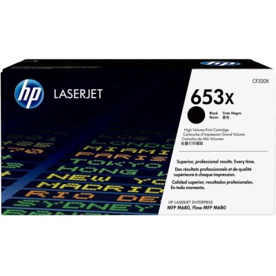 Контрактный картридж HP 653X лазерный черный увеличенной емкости (21000 стр)