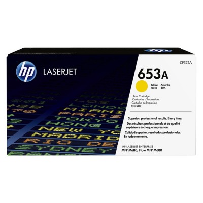 Тонер Картридж HP 653A CF322A желтый для HP MFP M680 (16000 стр.)