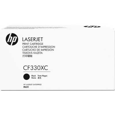 Контрактный картридж HP 654X лазерный черный увеличенной емкости (20500 стр)