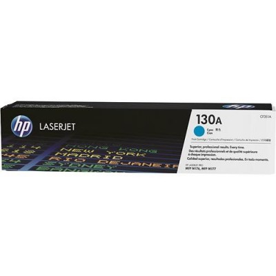 Тонер Картридж HP 130A CF351A голубой для HP M153/M176/M177