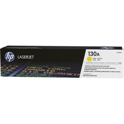 Картридж лазерный HP 130A CF352A желтый для HP M153/M176/M177