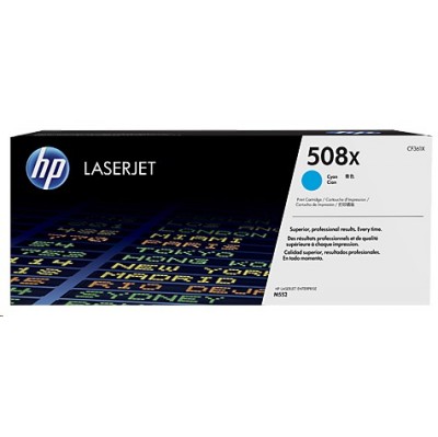Тонер-картридж/ HP 508X High Yield Cyan Original LaserJet Toner Cartridge