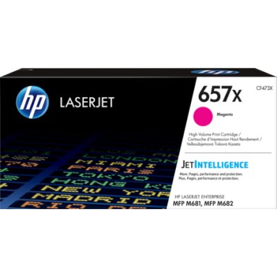 Картридж лазерный HP 657X CF473X пурпурный (23000стр.) для HP CLJet Enterprise Flow M681z/M682z/681d