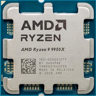 Процессор/ APU AM5 AMD Ryzen 9 9950X (Granite Ridge AM5, 16C/32T, 4.3/5.7GHz, 64MB, 170W, Radeon Graphics) OEM