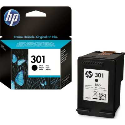 Картридж HP 301 струйный черный (120 стр) (CH561EE)