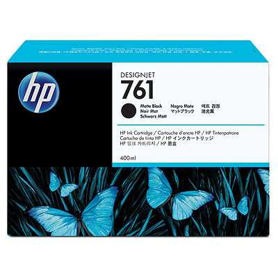 Картридж струйный HP №761 CM991A черный матовый для HP DJ T7100 (400мл)