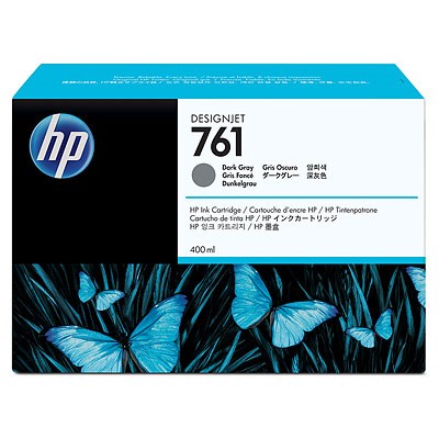 Картридж струйный HP №761 CM996A тёмно-серый для HP DJ T7100 (400мл)