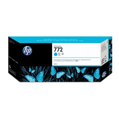 Картридж струйный HP №772 CN636A голубой для HP DJ Z5200 (300мл)