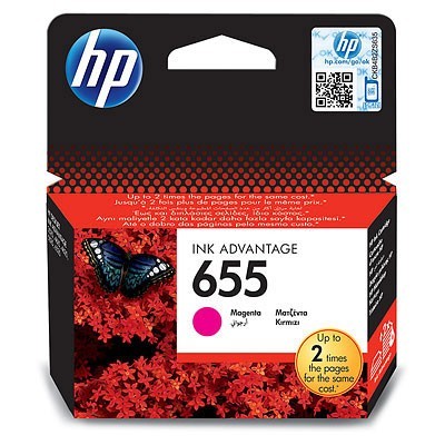 Картридж HP 655 струйный пурпурный (600 стр)