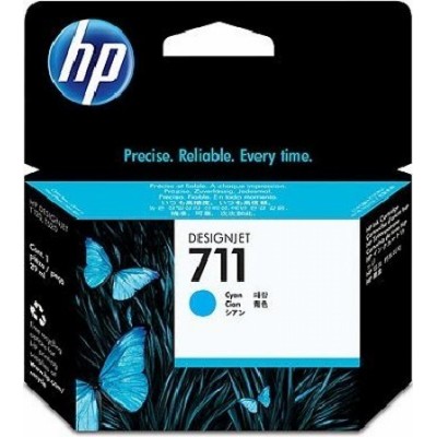 Картридж струйный HP №711 CZ130A голубой для HP DJ T120/T520 (29мл)