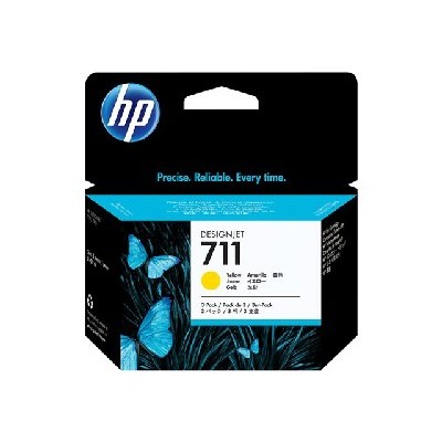 Картридж струйный HP №711 CZ136A желтый x3уп. для HP DJ T120/T520 (29мл)