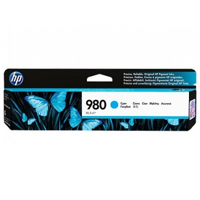 Картридж HP 980 струйный голубой (6600 стр)