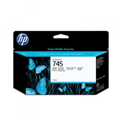 Картридж струйный HP 745 с чернилами фотографического черного цвета для принтеров Designjet, 130 мл