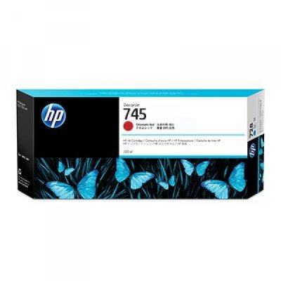 Картридж струйный HP 745 300мл хроматический красный