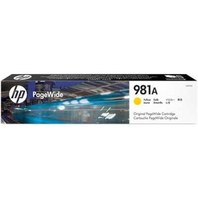 Картридж струйный HP 981 J3M70A жёлтый (6 000 стр.) для PageWide MFP 586,566