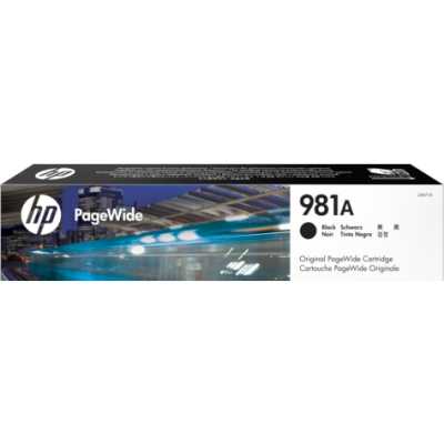 Картридж HP 981A струйный черный (6000 стр)