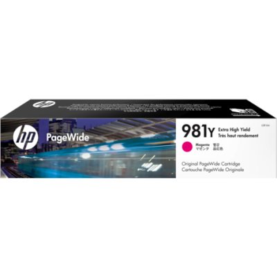 Картридж HP 981Y струйный пурпурный экстраувеличенной емкости (16000 стр)