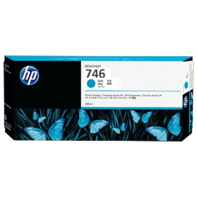 Картридж струйный HP 746 300-ml голубой Ink Cartridge