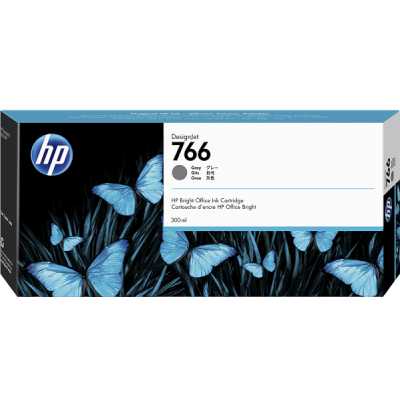 Картридж лазерный HP 766 для HP DesignJet XL 3600 MFP, 300 мл, серый