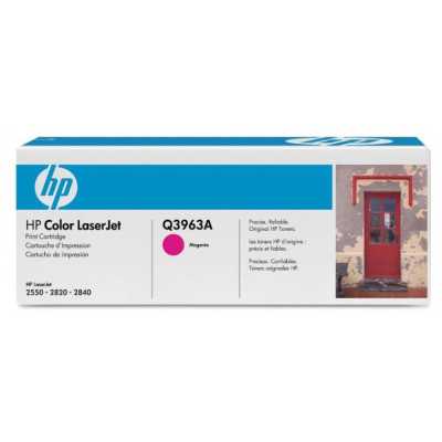 Картридж лазерный HP Q3963A пурпурный для Color LaserJet 2550 4000 стр.