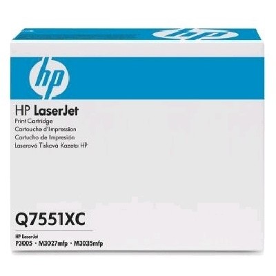 Картридж лазерный контрактный HP LaserJet Q7551XC Contract Black Print Cartridge