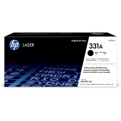 Картридж лазерный HP 331A черный для LJ M408, 5 000 стр.