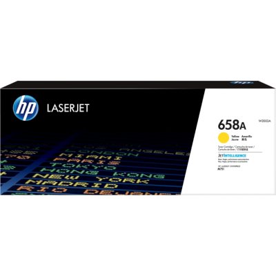 Картридж лазерный HP 658AW2002A желтый для HP CLJ Enterprise M751 (6000 стр.)
