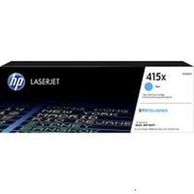 Картридж лазерный HP 415X W2031X голубой для HP HP LJ M454/MFP M479 (6000 стр.)
