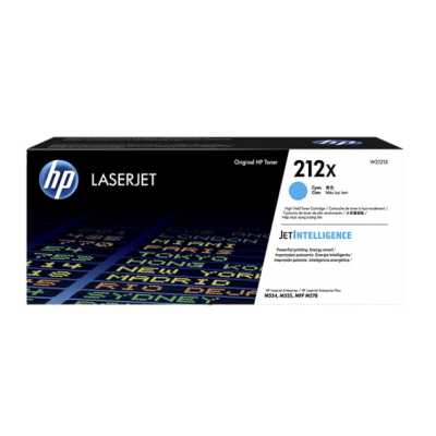 Картридж лазерный HP 212X W2121X голубой для HP CLJ Enterprise M554/M555