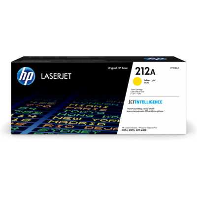 Картридж лазерный Cartridge HP 212A для CLJ Enterprise M554/M555/M578, желтый (4 500 стр.)