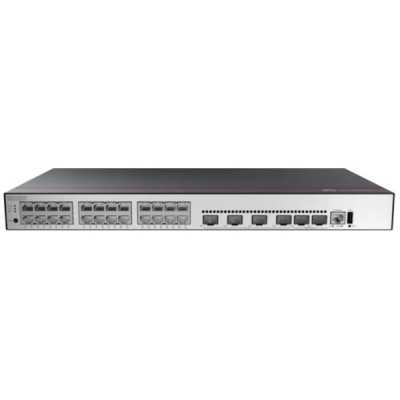 Коммутатор Huawei S5735-L24T4XE-A-V2, 24×1 Гбит/с + 4×10 Гбит/с SFP+, управляемый