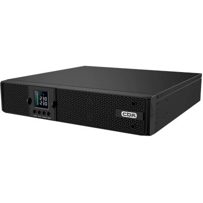 Источник бесперебойного питания CBR PLS-1.5KRT-8I-LCHERSC Line Interactive Smart 1500/1350 RT 8 x C13, LCD, HID-USB, RS232, EPO, SNMP slot