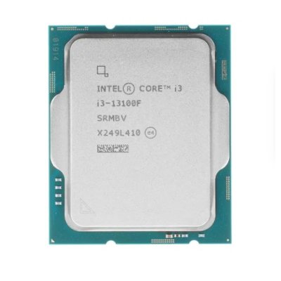 Процессор/ CPU LGA1700 Intel Core i3-13100F (Raptor Lake, 4C/8T, 3.4/4.5GHz, 5MB, 89W) OEM