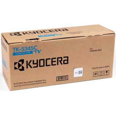 Тонер-картридж TK-5345C для TASKalfa 352ci