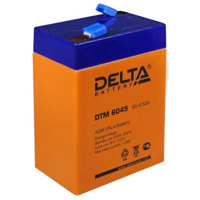 Батарея для ИБП Delta DTM 6045 (6V 4.5Ah)