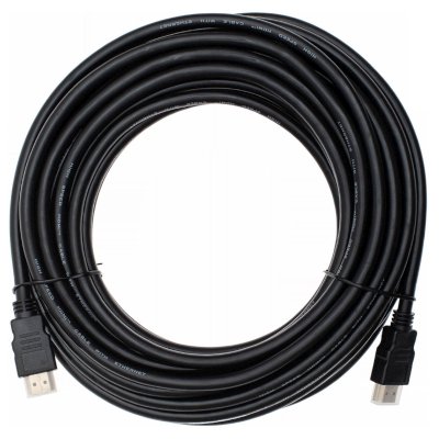 Кабель аудио-видео Cactus CS-HDMI.1.4-10 HDMI (m)/HDMI (m) 10м. позолоченные контакты черный