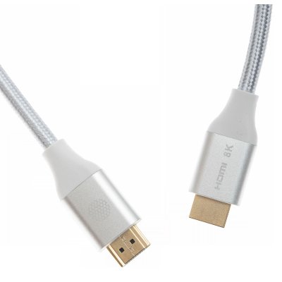 Кабель аудио-видео Cactus CS-HDMI.2.1-3 HDMI (m)/HDMI (m) 3м. позолоченные контакты серебристый
