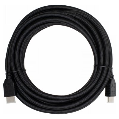 Кабель аудио-видео Cactus CS-HDMI.2-5 HDMI (m)/HDMI (m) 5м. позолоченные контакты черный