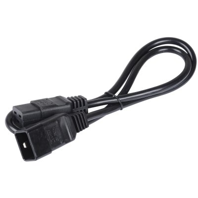 Шнур питания ITK PC-C19C20-1M C19-C20 проводник.:3x1.5мм2 1м 230В 16А черный